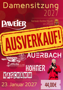 Damensitzung 2027