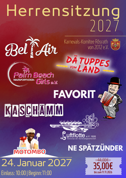 Herrensitzung 2027