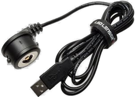 Ledlenser Magnetisches Ladekabel, Kompatibel mit P7R, X7R, M7R2, Schwarz