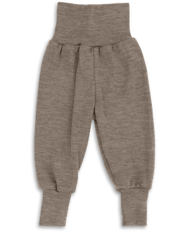 Engel Nabelbundhose Wolle/Seide walnuss