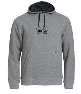 ICON HORNETS/HUMMELN DAMEN HOODIE (GREY)