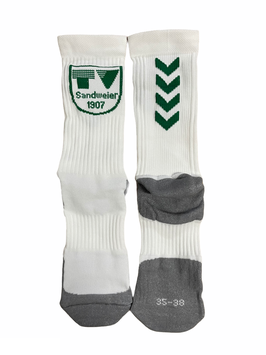 hummel TVS SOCKS (white/green)