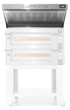 Abzugshaube mit Motor für Cuppone Pizzaofen Donatello 635L