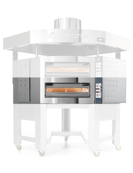 Cuppone Pizzaofen Evolution EV835/1DG (eine Backkammer)