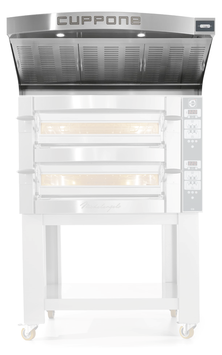 Cuppone Pizzaofen Michelangelo Abzugshaube ohne Motor für ML635L