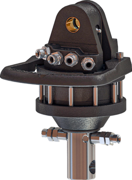 Rotator hydraulisch mit Wellenschaft 3to