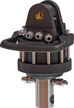 Rotator hydraulisch mit Wellenschaft 4,5to