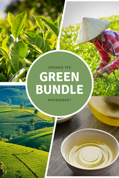 GREEN BUNDLE - Grüner Tee BIO Probierset