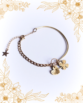 Bracelet demi jonc Chance