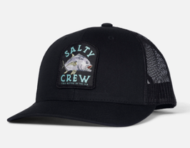 Salty crew - Ulua retro Trucker - black