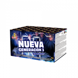 EL Gato Fireworks Silvester Feuerwerk Batterie "Nueva Generation 3"