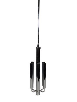 60er 70er Jahre Kronleuchter von Gaetano Sciolari for Sciolari Chrom Design