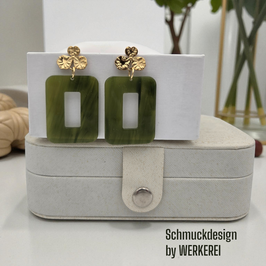 Ohrringe BLOOMING OLIVE