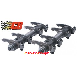 Set de 2 rampes de culbuteurs assemblées ratio 1.4 en chromoly E4340 CB PERF