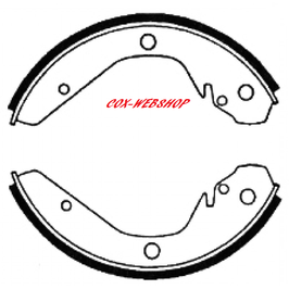 4 mâchoires avant pour coccinelle 1302 & 1303 (245x45mm)