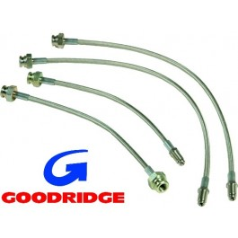 set de 4 flexibles de frein renforcés GOODRIDGE 68-70