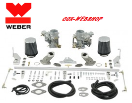 kit complet carburateurs WEBER 34 ICT pour moteur S/A