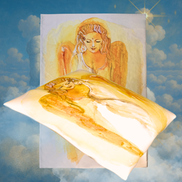 LICHTKRAFT-ENGEL BETTWÄSCHE mit Reißverschluss | Exklusiv © By AGNYA | Material nach Wahl