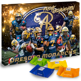 NEU Monarchs Premium Schoko Adventskalender