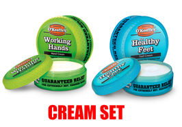 O'Keeffe's Working Hands & Healthy Feet SET/ Hand & Fuß Creme Set