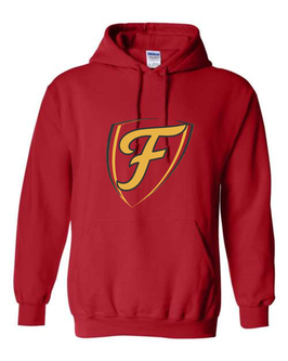 Fury Shield Hooded Sweatshirt - Red