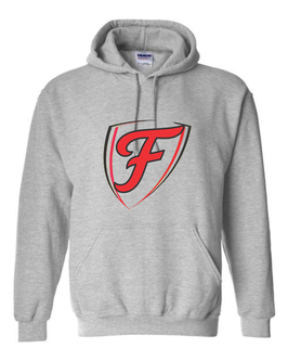 Fury Shield Hooded Sweatshirt - Grey