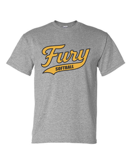 Fury Logo TShirt - Grey