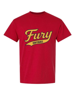 Fury Logo TShirt - Red