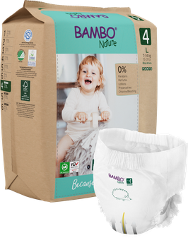 BAMBO NATURE PANTS TAILLE 4 7/14 KG