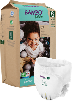 BAMBO NATURE PANTS TAILLE 6 +18KG