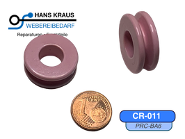 22,4mm Keramikführung Rolle CR-011 Rosa