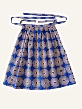 Jupe Cercles bleu