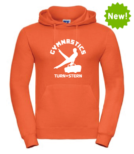 College Hoody orange by Turnstern Boys