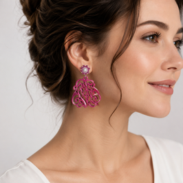Mira Rose Violet Perlenstecker