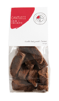 Cantucci cacao e cioccolato fondente