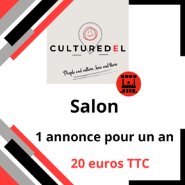 Salon, 1 annonce pour 1 an