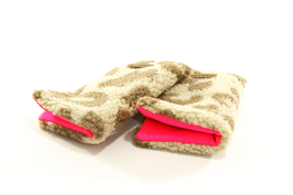 LUKKI LUKKI in Teddy LEOPOLD mit Softshell PINK