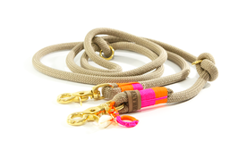 ELBSTRICK/ ELBLEASH in Seil SAHARA mit  half half  wrap *fancy*