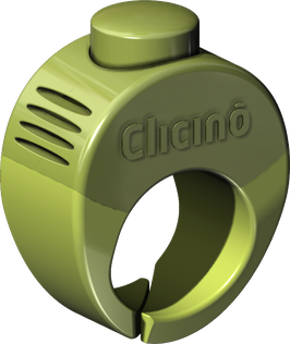 Clicker Ring CLICINO Lime Green