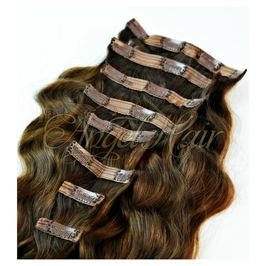 CLIP & GO Extensions  aus 100% Virgin Remi Echthaar 160gr