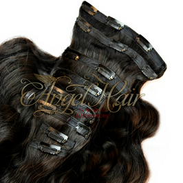 CLIP & GO Extensions  aus 100% Virgin Remi Echthaar  160gr