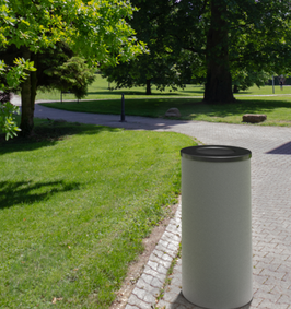 CORBEILLE BÉTON LEWIS 70L