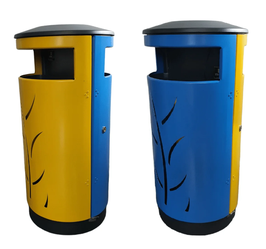 CORBEILLE TRI SELECTIF ASTRAL NATURE DOUBLE FLUX