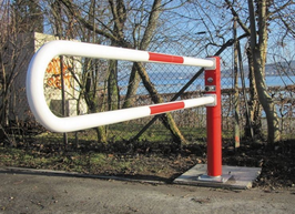 BARRIÈRE TOURNANTE SANS SUPPORT DE LISSE