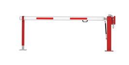 BARRIÈRE LEVANTE A VERIN PNEUMATIQUE