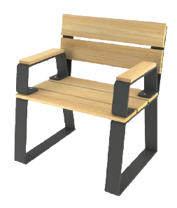 FAUTEUIL HOUSTON 2 - Robinier