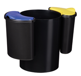 CORBEILLE DE TRI SELECTIF MODULTRI - 25L (16L + 2 x 4,5L)