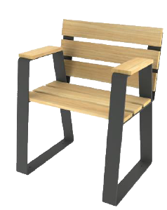 FAUTEUIL HOUSTON 2 - Robinier