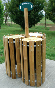 Corbeille FAUGERE TRI SELECTIF - 2 ou 3 FLUX