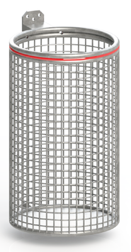 Corbeille Acier HARLEM 60L